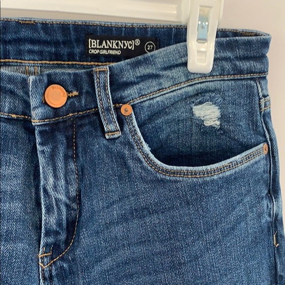 COPY - SOUTH MOON UNDER Cropped Girlfriend Jeans - Picture 9 of 15